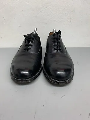 £49.99 • Buy Sanders Men Black Leather Lace Up Shoes Uk6 Uk40 Ss272