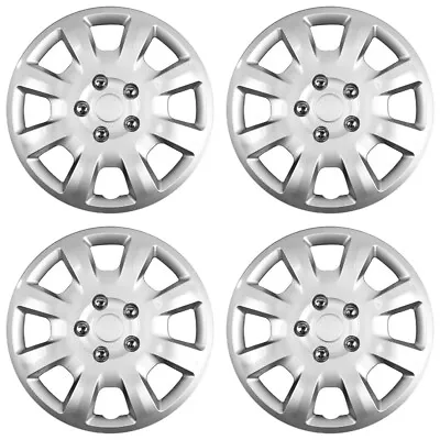 16  Set Of 4 Wheel Covers Full Rim Snap On Hub Caps Fit R16 Tire & Steel Wheels • $53.95