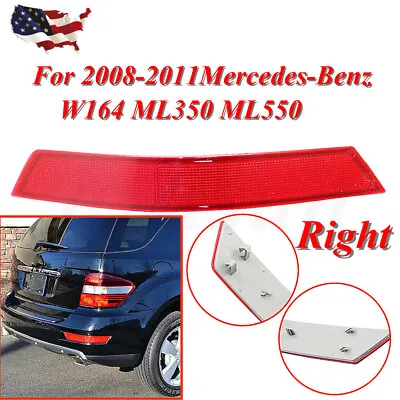 Rear Right Bumper Reflector Light For Mercedes-Benz W164 ML350 ML550 2008-2011 • $16.09