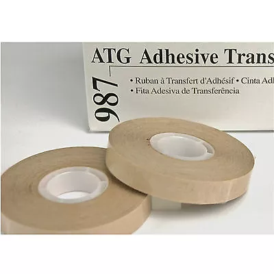 12 Rolls 3M 987 Atg Tape 1/2 X 60 Craft ADHESIVE TRANSFER • $78.27