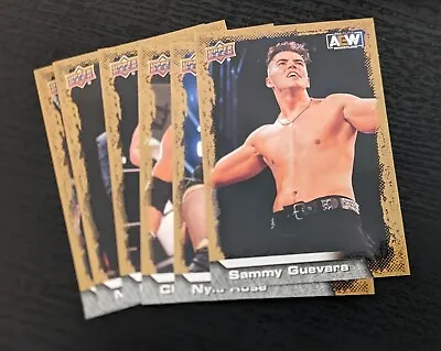 $1.89 • Buy 2022 Upper Deck AEW All Elite Wrestling  GOLD Base Set  Pick Your Card 1-80