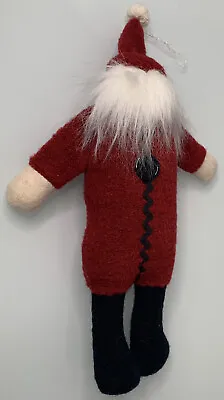 $22.06 • Buy Woof & Poof 2000 Santa Claus Christmas Ornament Red Hat White Beard
