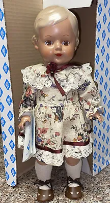 UNIQUE GERMAN Schildkrot Puppen Inge Doll Klassik Collektion NIB. Mint! #175 • $181.71