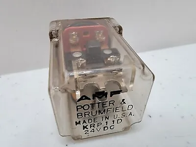 $9.69 • Buy Potter & Brumfield 24V DC Relay Vintage USA Untested Condition