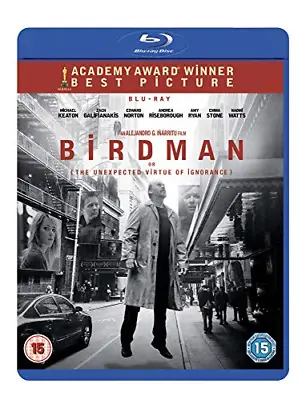 Birdman Blu-ray Drama (2015) Michael Keaton • £2.35