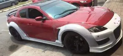 Fit For Mazda Rx8 B.a.r. Style Wide Fenders Body Kit • $1888.88