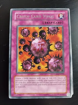 Crush Card Virus TU01-EN006 NM Rare Yugioh TCG Card English • $12.99