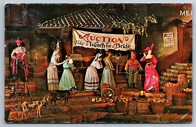 Pirates Of The Caribbean Walt Disney World Chrome Postcard • £4.34