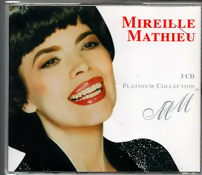 MIREILLE MATHIEU Platinum Collection CD 3 Disc Set • $22.75