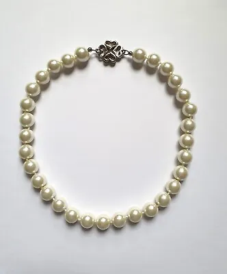 New LK Bennett FAUX PEARL SHORT NECKLACE • £20