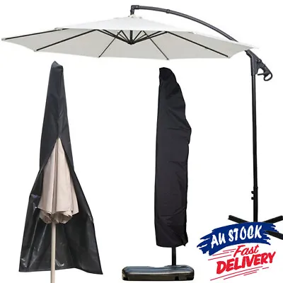 $19.29 • Buy Parasol Banana Umbrella Cover Cantilever Outdoor Garden Waterproof Shield AU