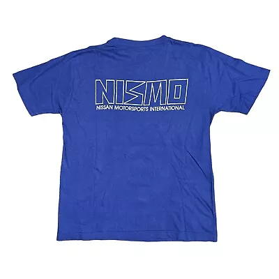 Vintage 90s Nismo Nissan Motorsports Racing Single Stitch T Shirt Mens Small • $60.75