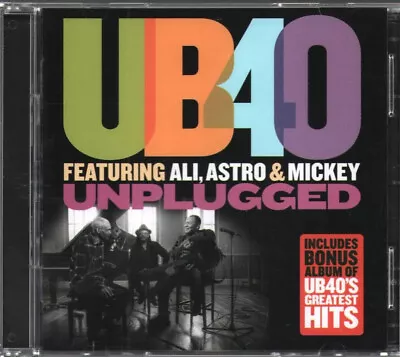 Ub40    Unplugged/greatest Hits    Double Cd Brand New & Sealed • £2.25