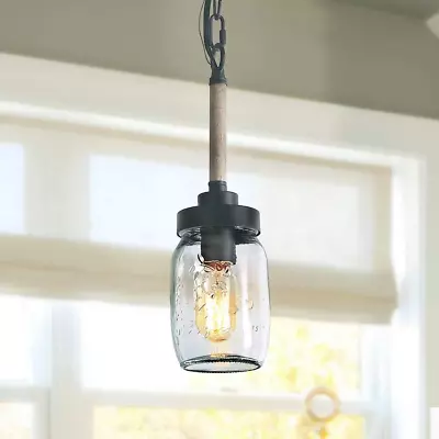 Mason Jar Lights Farmhouse Mini Chandelier For Kitchen Island In Metal Finish  • $63.95