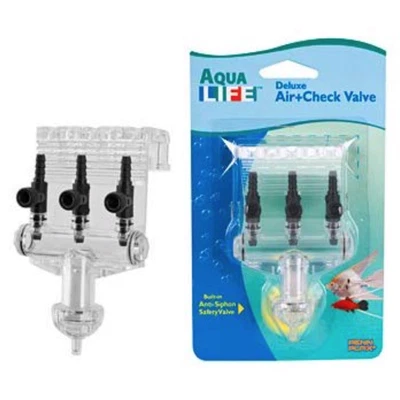 £8.20 • Buy AirWell Deluxe Air Check Flow Control Switch 3 Way Gang Aquarium Air Valve