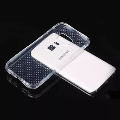 Shockproof Thin Gel Armor Case Heavy Duty Cover For Samsung Galaxy S6 S7 • $3.45