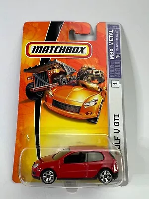 Matchbox Volkswagon Golf V GTI 2005 Red • $19.99