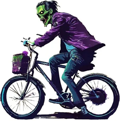 Halloween Decoration Zombie On A Bike • $4.98