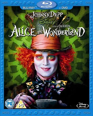 £0.99 • Buy Alice In Wonderland Blu-ray (2010) Mia Wasikowska, Burton (DIR) Cert PG 2 Discs