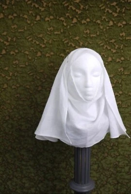 £40 • Buy Authenic Medieval Veil And Wimple Set. Ladies, Medieval Headdress. Reenactment.