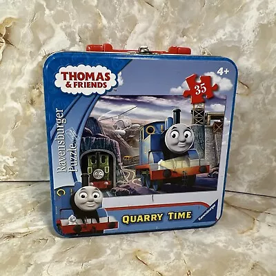 Ravensburger  Jigsaw  Puzzle In A Tin  -  Thomas And  Friends Quarry Time 35 Pcs • $6.99