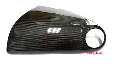 3d Glossy Real Carbon Fiber Front Passenger Dash Cover For 04-12 Mazda Rx-8 Lhd • $142.99