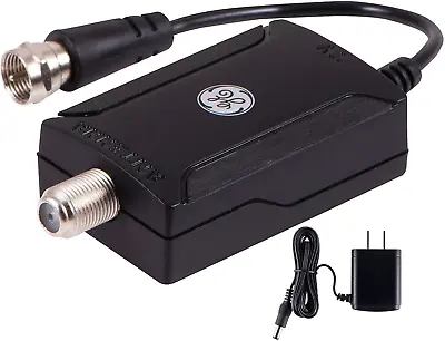 GE Indoor TV Antenna Amplifier Low Noise Antenna Signal Booster Clears Up Pixela • $21.77