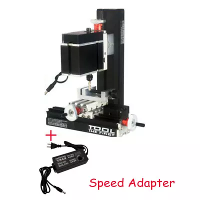 60W 100-240V High Power Mini Metal Lathe DIY Tool Micro Milling Machine Millier • $287.05