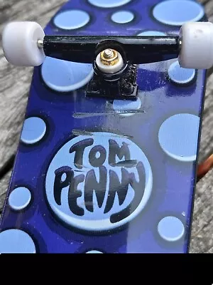 Tech Deck Tom Penny Pop Dots Pro Purple Flip Black Series Extremely Rare 96mm • $35