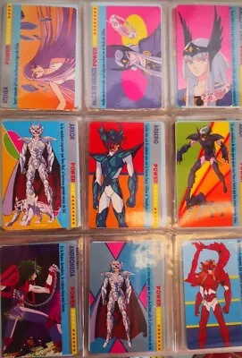 Full Complete Set Cards Caballeros Del Zodiaco Saint Seiya 1993 SUPER RARE 36/36 • $79