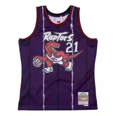 Men's Toronto Raptors Marcus Camby Mitchell & Ness Purple 1997-98 HWC NBA Jersey • $123.80
