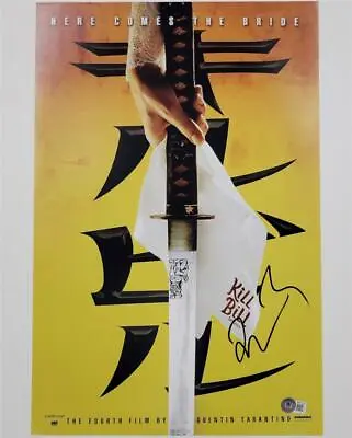 Quentin Tarantino Signed Kill Bill 12x18 Movie Poster Photo A ~ Beckett BAS Holo • $539.99