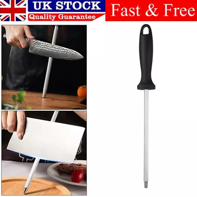£7.95 • Buy 33cm Ceramic Corundum Sharpener Rod Stick Bar For Blade Sharpening Kitchen UK