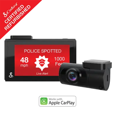 Cobra Smart Dash & Rear Cam SC 200D QHD 1600P WiFi GPS Certified Refurbished • $119.99