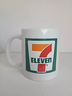 Vintage 7 ELEVEN 7-11  Logo Ceramic Coffee Mug Double Sided  • $22.95