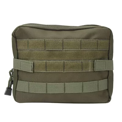 Canvas Outdoor Portable Tactics Storage Bag Single Side Pouch For Hunting Ca ISP • $28.38