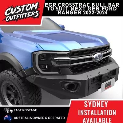 EGR CrossTrac Bull Bar To Suit Next Gen Ford Ranger 2022-2024 WILDTRAK XLT XLS • $2455