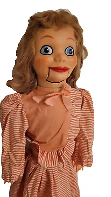 Ventriloquist Doll *Very Rare* Moving Mouth Works! • $395