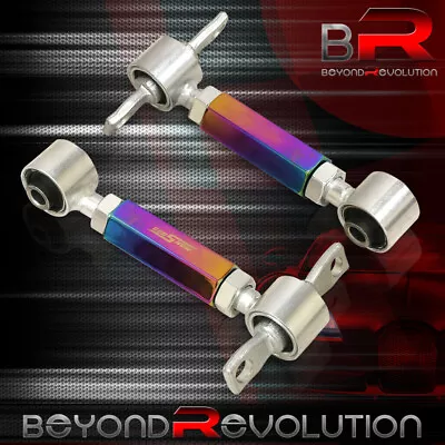 For 1990-2001 Integra Neo Chrome Rear Suspension Adjustable Camber Control Arms • $26.99