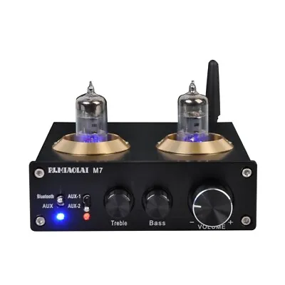 PJ.MIAOLAI M7 Pre-Amplifier Fever Preamp HiFi Pure Bile 2-channel  Os67 • $66.64