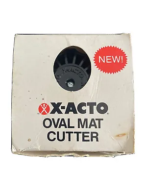 $10.50 • Buy X-ACTO Oval Mat Cutter P/N G5162 EUC!