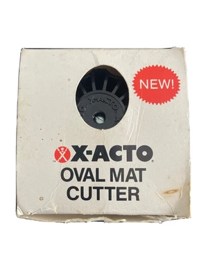 $10.50 • Buy X-ACTO Oval Mat Cutter P/N G5162 EUC!