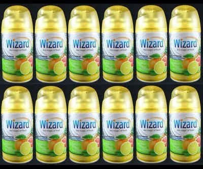 12 Wizard Automatic Spray Refill Tropical Citrus 5 Oz • £38.54