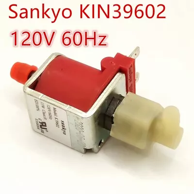 Sankyo KIN39602 120V 60Hz 13W Solenoid Pump 69.5mm Steam Broom Steam Mop • $17.88