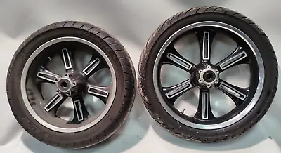 2010 Victory Cross Country Wheel Set Rims Front Rear With Tires E155 • $670.50