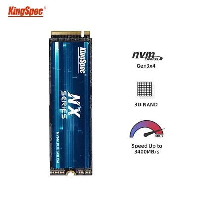 $39.95 • Buy KingSpec M2 NVME PCIe 4.0 Internal SSD 128GB 256GB 512GB 1TB 2TB Laptop Desktop