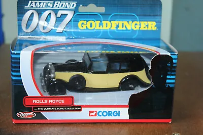 Corgi 1:36 James Bond 007 Rolls Royce - Goldfinger Ty06801 • $12.43