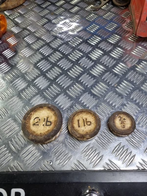 £8.49 • Buy Vintage Cast Iron Scale Weights 