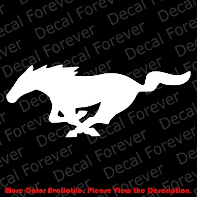 Pony MUSTANG  Running Horse Car Window/Phone Die Cut Vinyl Decal Sticker FD001 • $2.99