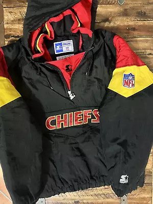 Vintage 90s Kansas City Chiefs Starter Jacket • $275